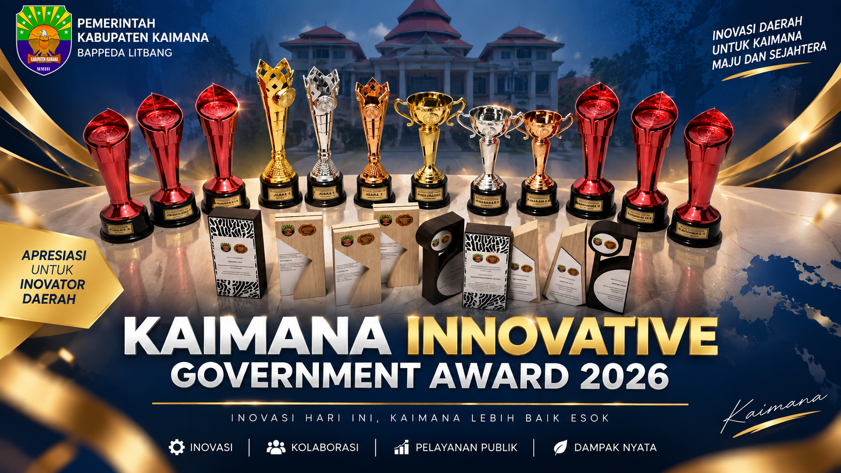 Kaimana Innovative Government Award 2026, Pemkab Kaimana Dorong OPD Tampilkan Inovasi Terbaik